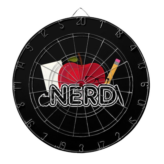 Tabla Dardos Nerd - Logotipo (Frente)