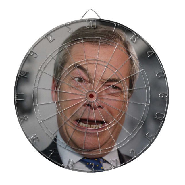 Tabla Dardos Nigel Farage (Frente)