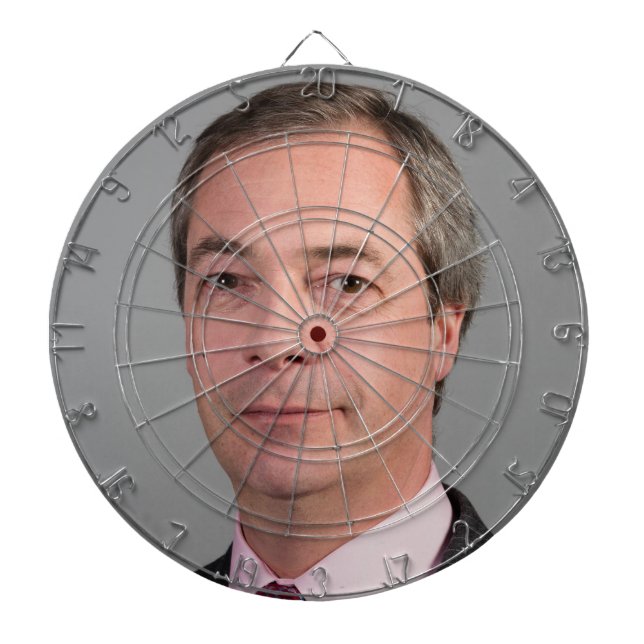 Tabla Dardos Nigel Farage (Frente)