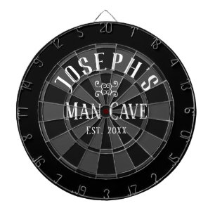 Tabla Dardos Nome Personalizado da Caverna do Homem