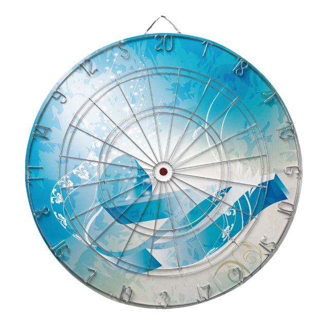 Tabla Dardos Nota chave da música (Frente)