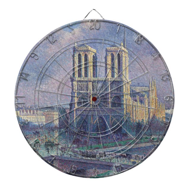 Tabla Dardos Notre-Dame de Paris (Catedral de Paris, França) (Frente)