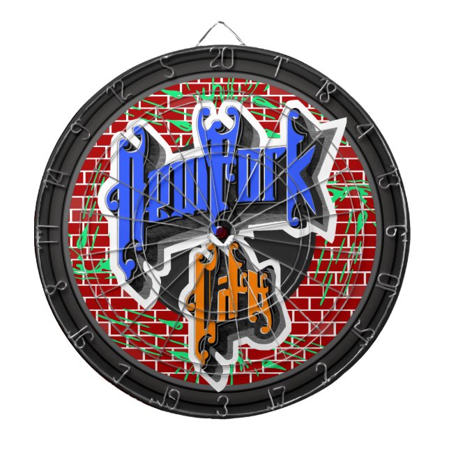 Tabla Dardos Nova Iorque personalizado (Frente)