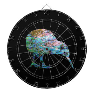 TABLA DARDOS NOVA ZEALAND KIWI PAUA DARTBOARD