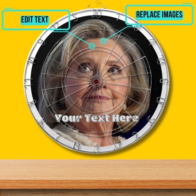 Tabla Dardos Novo Hillary Clinton Personalizado (Please enjoy our design and see the others in the collection.)