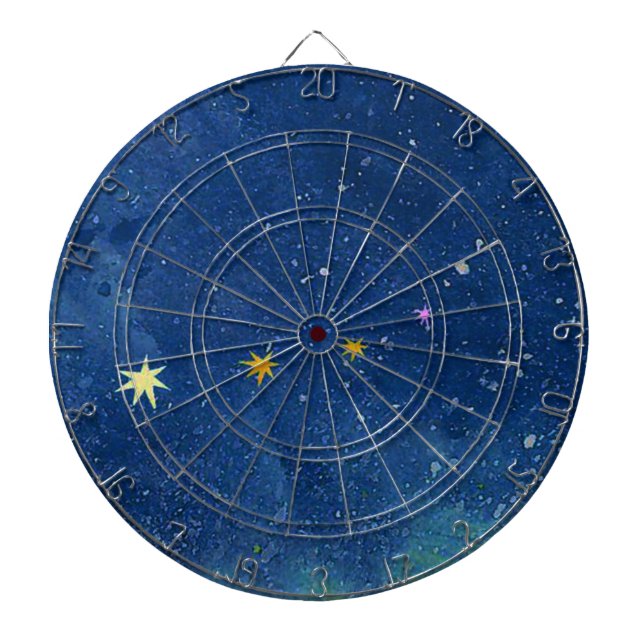 Tabla Dardos O céu estrelado (Frente)