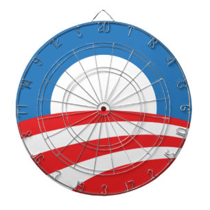 Tabla Dardos O conselho de dardo do logotipo de Obama