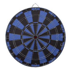 Tabla Dardos O conselho de dardo preto e azul