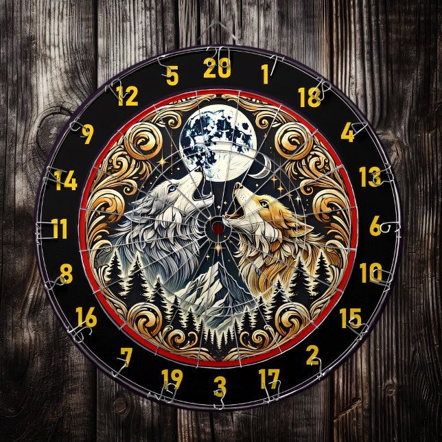 Tabla Dardos O Espírito Do Lobo Acende O Jogo (Criador carregado)