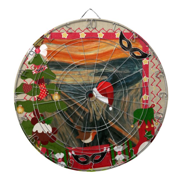 Tabla Dardos o gritar de natal feio (Frente)