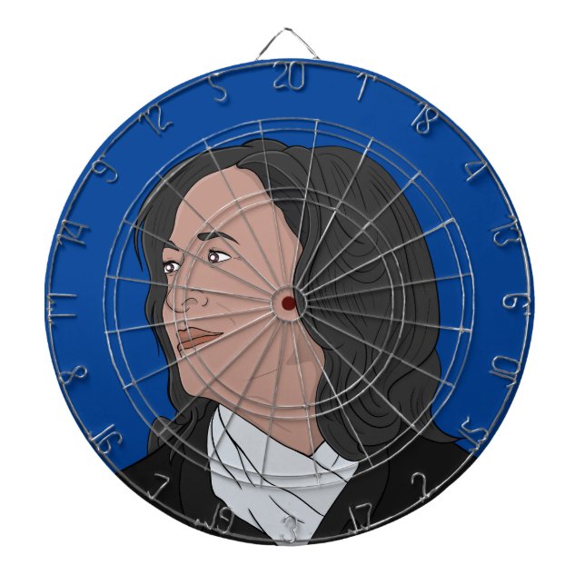 Tabla Dardos O incrível Kamala Harris (Frente)