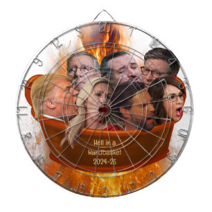 Tabla Dardos O Inferno Republicano do MAGA em um Cesto de Mão 2