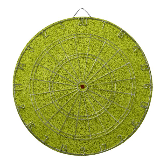 Tabla Dardos O olhar do Snuggly Chartreuse Green Suede (Frente)