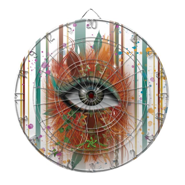 Tabla Dardos O Olho de Nikole (Frente)