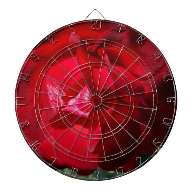 Tabla Dardos O vermelho do outono (Frente)