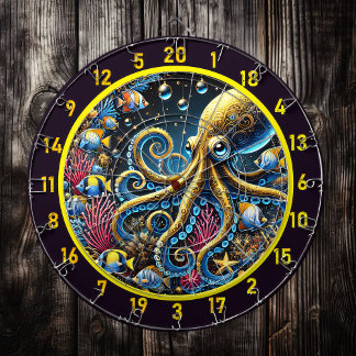 Tabla Dardos Octopus Fantasy Design