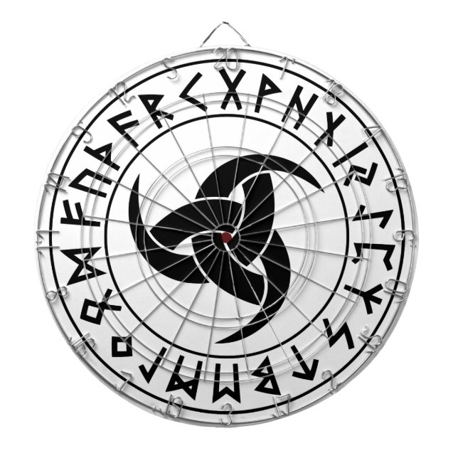 Tabla Dardos Odhroerir Rune Shield (Frente)
