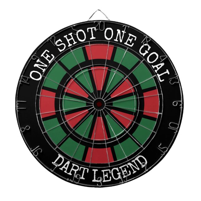 Tabla Dardos One Shot One Goal Dartboard Dart Legend (Frente)