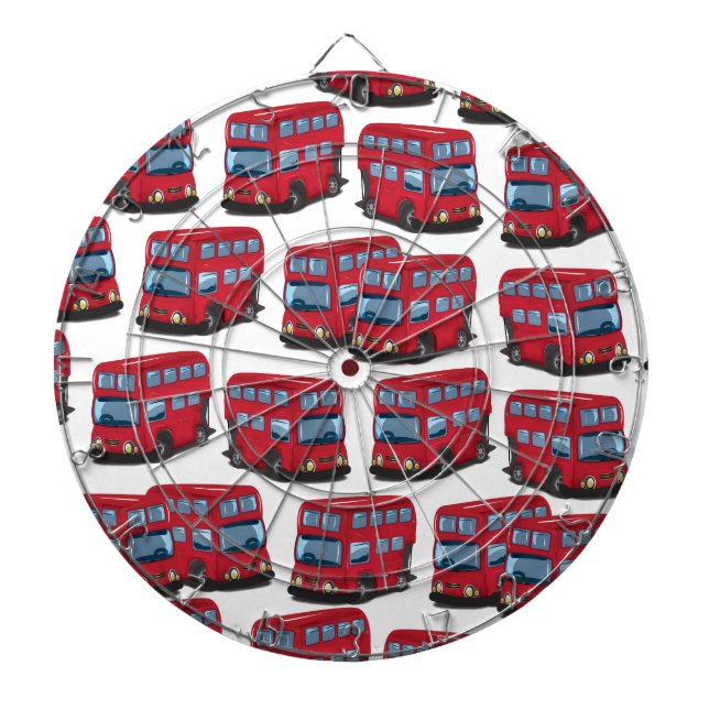Tabla Dardos Ônibus de Londres (Frente)