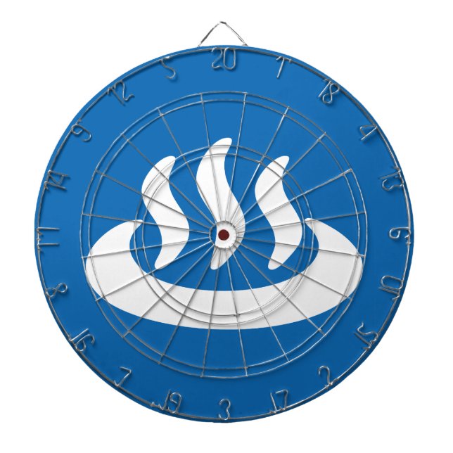 Tabla Dardos Onsen ♨ Hot Primavera 温 泉 Sinal Japonês (Frente)