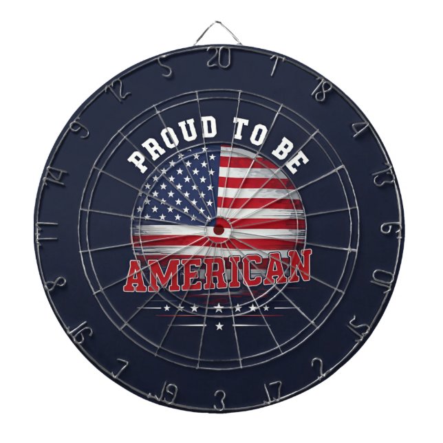 Tabla Dardos Orgulho de ser americano (Frente)