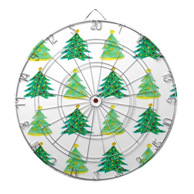 Tabla Dardos Padrão da árvore de Natal (Frente)