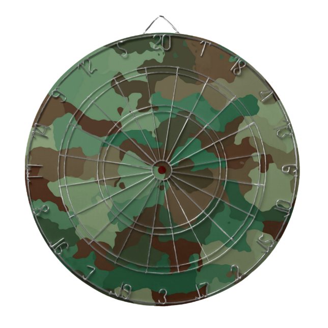 Tabla Dardos Padrão de Camuflagem Militar (Forças Armadas) (Frente)