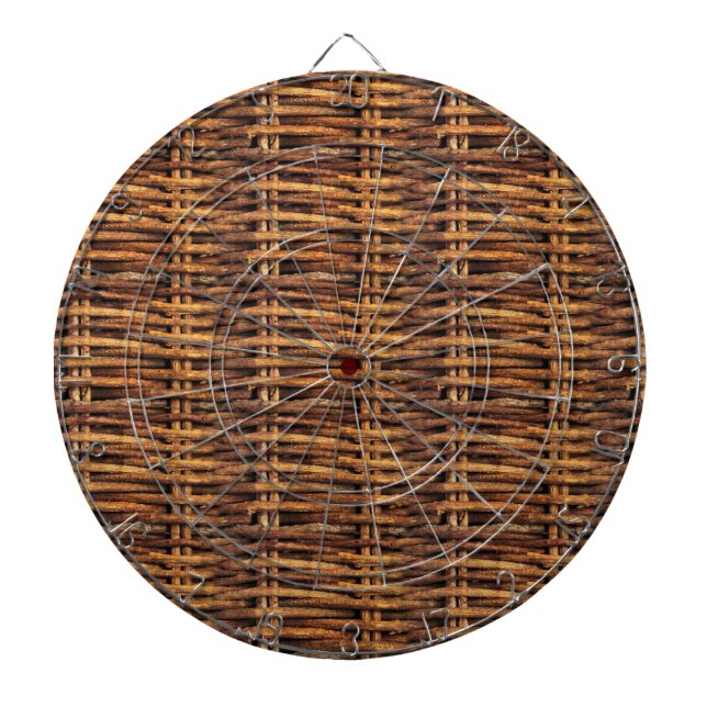 Tabla Dardos Padrão de cesta do Wicker (Frente)