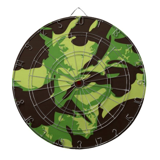 Tabla Dardos Padrão de Combate Verde (Frente)