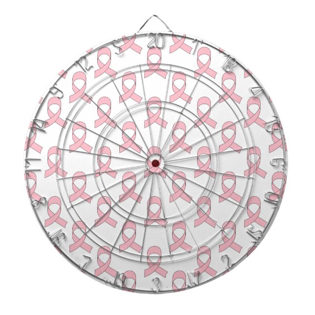 Tabla Dardos Padrão de Fita Rosa (Frente)