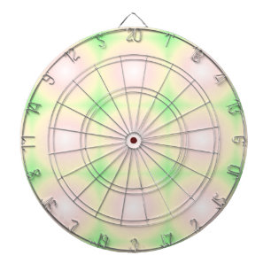Tabla Dardos Padrão de Gradiente Óptico 3D Branco Rosa Verde Pá