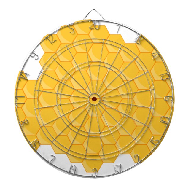 Tabla Dardos Padrão de Hexágono do Colmeia de Abelhas (Frente)