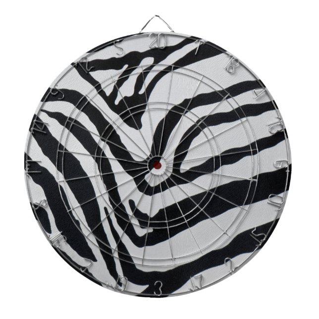 Tabla Dardos Padrão de listras de zebra (Frente)