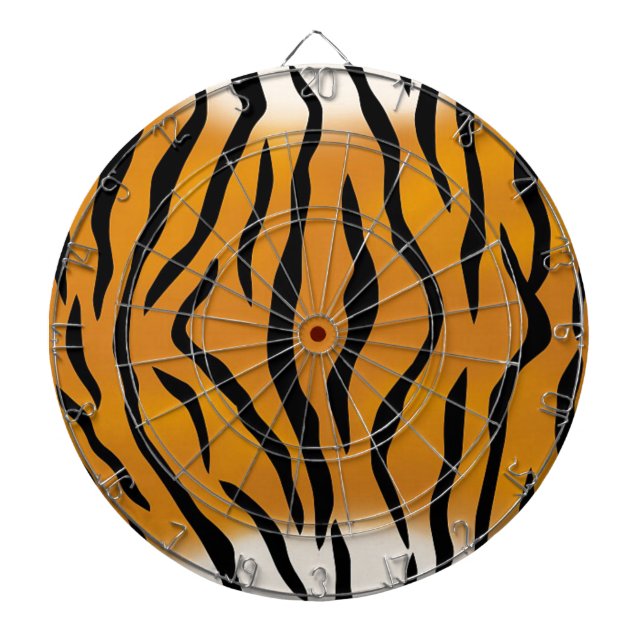 Tabla Dardos Padrão de Tigre em Faixa (Frente)