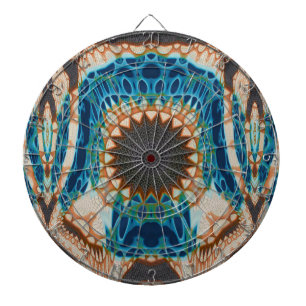Tabla Dardos Padrão Nativo Turquesa do Sudoeste