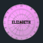 Tabla Dardos Padrão rosa de pontos brancos<br><div class="desc">Um design charmoso com bolinhas brancas minúsculas espalhadas por um fundo rosado gradiente,  criando um padrão caprichoso e elegante. As matizes suaves e de gradiente adicionam profundidade e dimensão,  fazer-a ideal para adicionar um toque lúdico.</div>