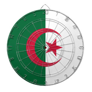 Tabla Dardos Painéis com bandeira da Argélia