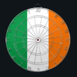 Tabla Dardos Painéis com bandeira da Irlanda<br><div class="desc">Adicione um toque de orgulho irlandês à sua sala de jogos, com o nosso prato exclusivo com a bandeira da Irlanda! Feito com muita atenção aos detalhes, este quadro é mais do que um mero acessório de jogos; é uma celebração do rico patrimônio e orgulho cultural da Irlanda. O vibrante...</div>