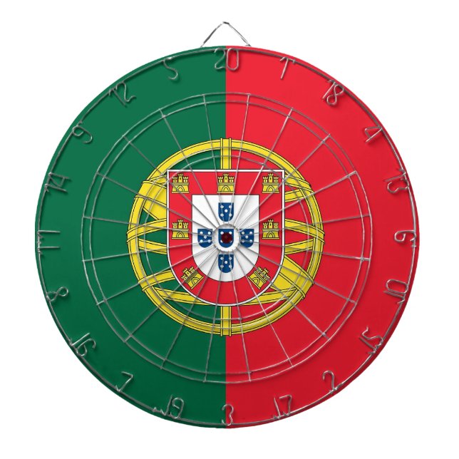 Tabla Dardos Painéis com bandeira de Portugal (Frente)