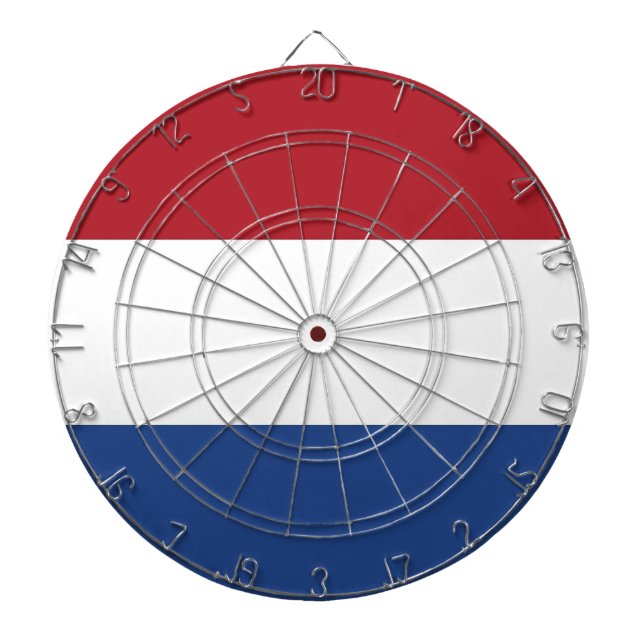 Tabla Dardos Painéis com bandeira dos Países Baixos (Frente)