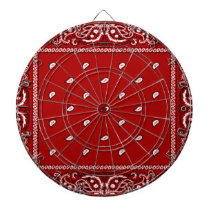 Tabla Dardos Painéis vermelhos Bandana