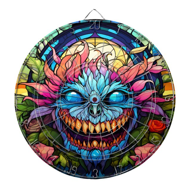 Tabla Dardos Painel de Arte Monster (Frente)