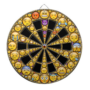 Tabla Dardos Painel de artes do ícone do Emoji