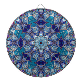 Tabla Dardos Painel de Dardos Decorativo Azul