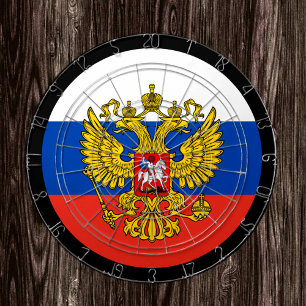 Tabla Dardos Painel de Sinalizador Russo e Rússia / conselho de