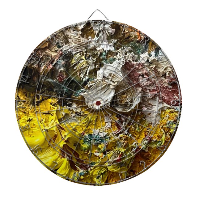 Tabla Dardos Paleta de artistas #1 (Frente)