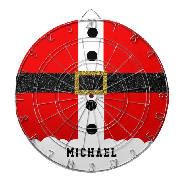 Tabla Dardos Papais noeis de Natal Acessam Cinturão Moderno Eng (Frente)