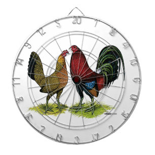 Tabla Dardos Par de Gamefowl