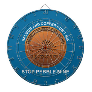 Tabla Dardos Parem Com O Pebble Mine - Penny