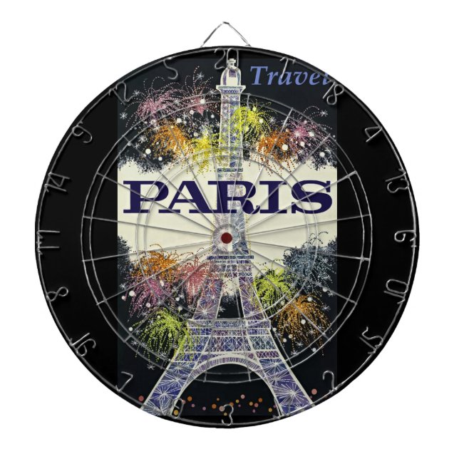 Tabla Dardos Paris: Poster Dart Board (Frente)
